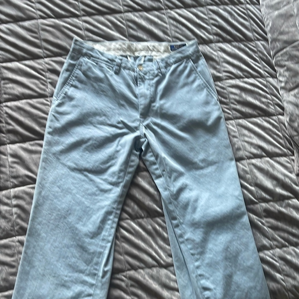 Polo Ralph Lauren Classic Fit Cotton Pant - Ice Blue